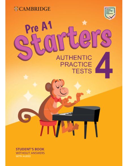 Pre A1 Starters 4 Student's Book without Answers with Audio