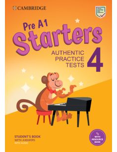 Pre A1 Starters 4 Student's Book with Answers with Audio with Resource Bank