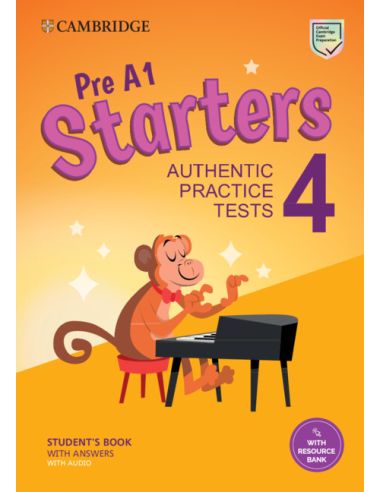 Pre A1 Starters 4 Student's Book with Answers with Audio with Resource Bank