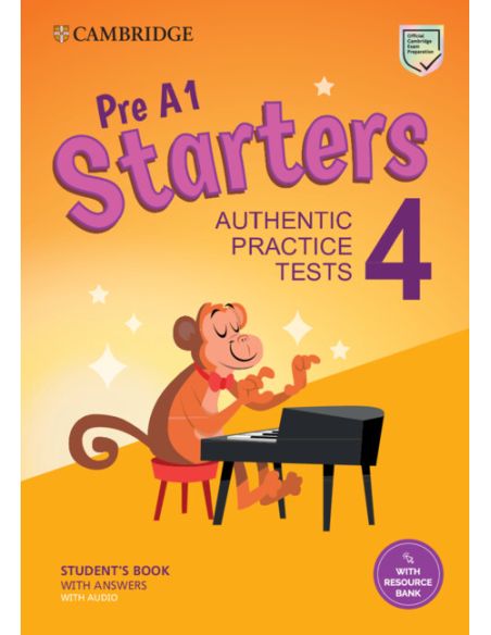 Pre A1 Starters 4 Student's Book with Answers with Audio with Resource Bank