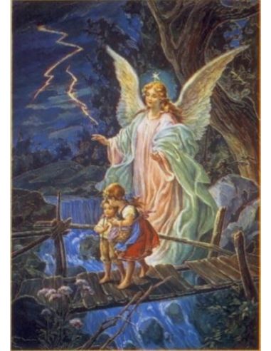 Cartel 49X68  614-Cr. Nº 79 Angel Guarda Puente
