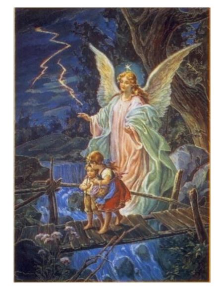 Cartel 49X68  614-Cr. Nº 79 Angel Guarda Puente