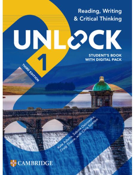 Unlock Level 1 Reading, Writing And Critical Thinking Student'S Book With Digital Pack