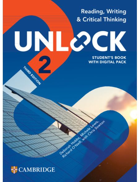 Unlock Level 2 Reading, Writing And Critical Thinking Student'S Book With Digital Pack