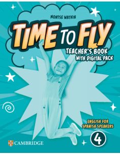 Time to Fly Level 4 Teacher's Book with Digital Pack English for Spanish Speaker