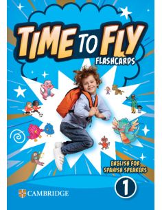 Time to Fly Level 1 Flashcards English for Spanish Speakers