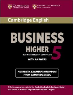 Cambridge English Business 5 Higher Student's Book with Answers