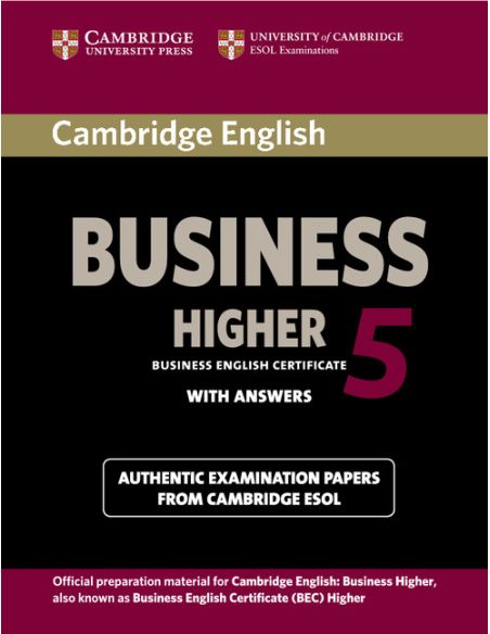 Cambridge English Business 5 Higher Student's Book with Answers