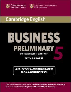 Cambridge English Business 5 Preliminary Student's Book with Answers