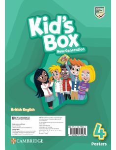 Kid's Box New Generation Level 4 Posters British English