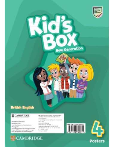 Kid's Box New Generation Level 4 Posters British English