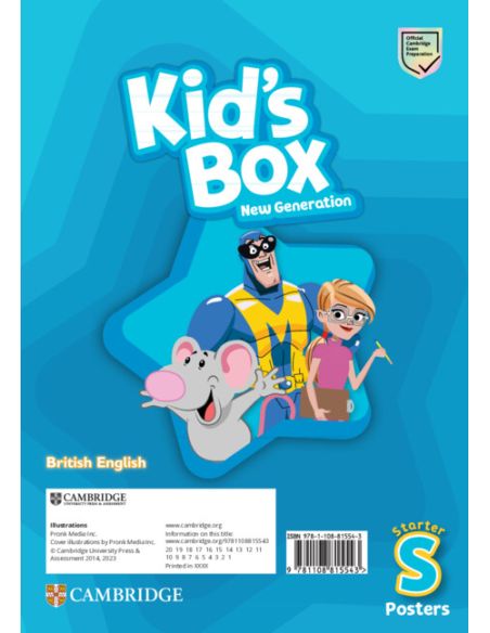 Kid's Box New Generation Starter Posters British English