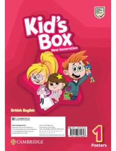Kid's Box New Generation Level 1 Posters British English