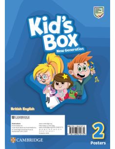 Kid's Box New Generation Level 2 Posters British English