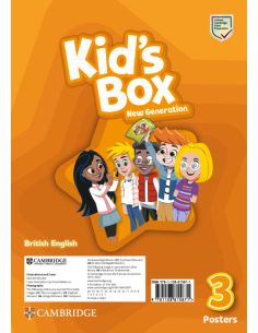 Kid's Box New Generation Level 3 Posters British English