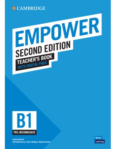 Empower Pre-intermediate/B1 Teacher's Book with Digital Pack