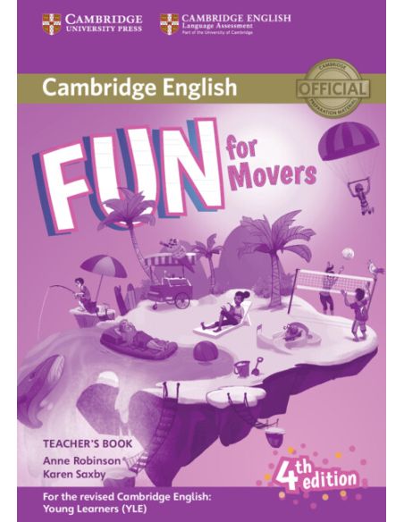 Fun for Movers Teachers Book with Downloadable Audio