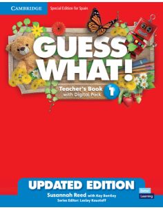Guess What! Level 1 Teacher's Book with Digital Pack Special Edition for Spain Updated