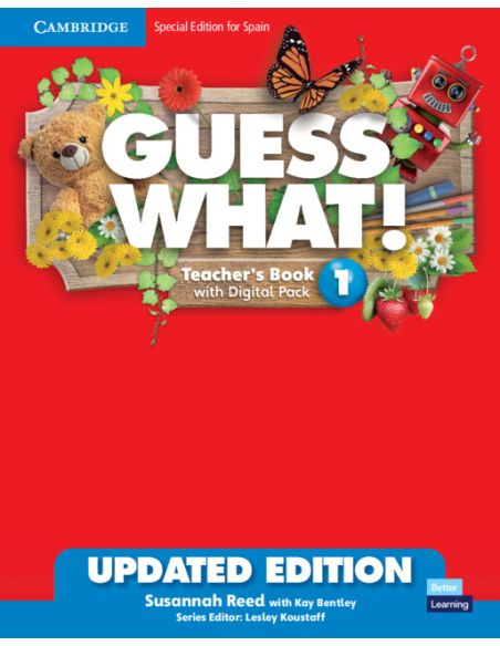 Guess What! Level 1 Teacher's Book with Digital Pack Special Edition for Spain Updated