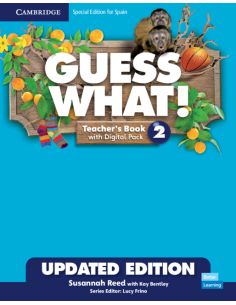 Guess What! Level 2 Teacher's Book with Digital Pack Special Edition for Spain Updated