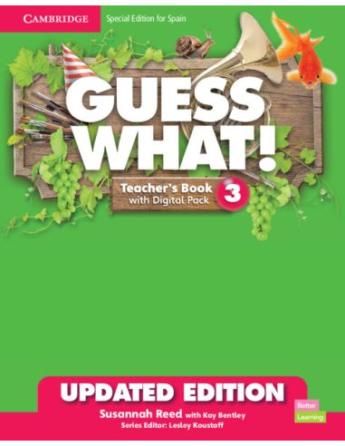 Guess What! Level 3 Teacher's Book with Digital Pack Special Edition for Spain Updated