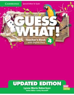 Guess What! Level 4 Teacher's Book with Digital Pack Special Edition for Spain Updated