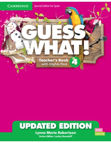 Guess What! Level 4 Teacher's Book with Digital Pack Special Edition for Spain Updated