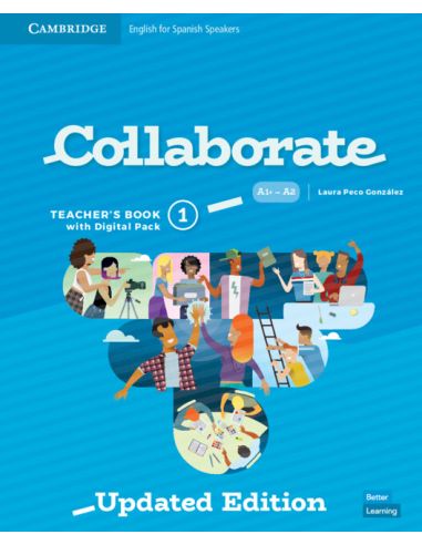 Collaborate Level 1 Teachers Book with Digital Pack English for Spanish Speakers Updated