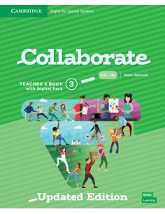 Collaborate Level 3 Teachers Book with Digital Pack English for Spanish Speakers Updated