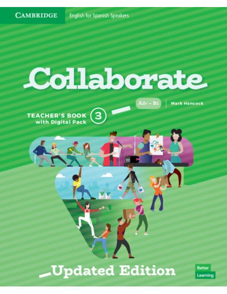 Collaborate Level 3 Teachers Book with Digital Pack English for Spanish Speakers Updated