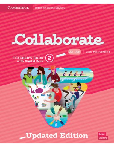Collaborate Level 2 Teachers Book with Digital Pack English for Spanish Speakers Updated