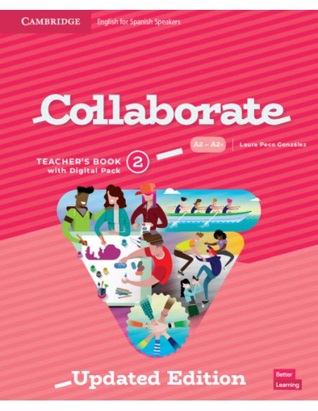 Collaborate Level 2 Teachers Book with Digital Pack English for Spanish Speakers Updated
