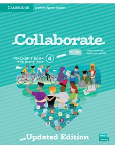 Collaborate Level 4 Teachers Book with Digital Pack English for Spanish Speakers Updated