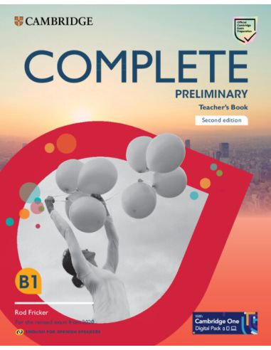 Complete Preliminary Teacher's Book with Digital Pack English for Spanish Speakers