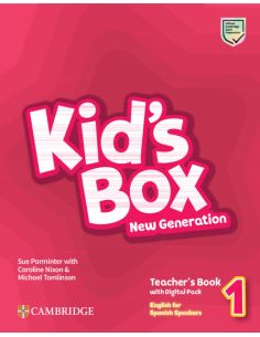 Kid's Box New Generation Level 1 Teacher's Book with Digital Pack English for Spanish Speakers