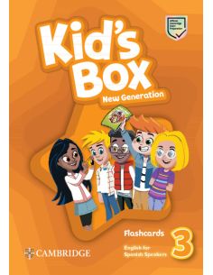 Kid's Box New Generation Level 3 Flashcards English for Spanish Speakers