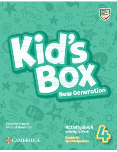 Kid'S Box New Generation English For Spanish Speakers Level 4 Activity Book With Home Booklet And Digital Pack 2