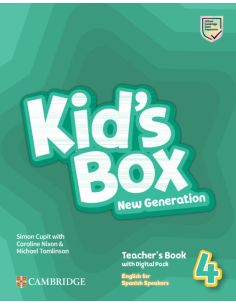 Kid's Box New Generation Level 4 Teacher's Book with Digital Pack English for Spanish Speakers