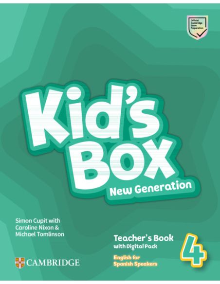 Kid's Box New Generation Level 4 Teacher's Book with Digital Pack English for Spanish Speakers