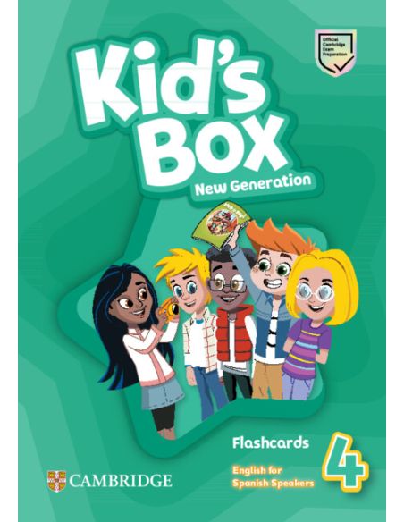 Kid's Box New Generation Level 4 Flashcards English for Spanish Speakers