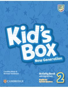 Kid'S Box New Generation English For Spanish Speakers Level 2 Activity Book With Home Booklet And Digital Pack 2