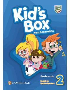 Kid's Box New Generation Level 2 Flashcards English for Spanish Speakers