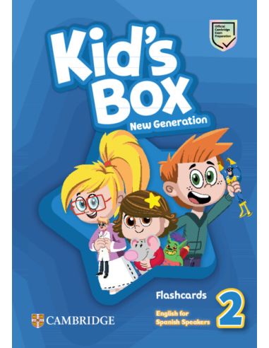 Kid's Box New Generation Level 2 Flashcards English for Spanish Speakers