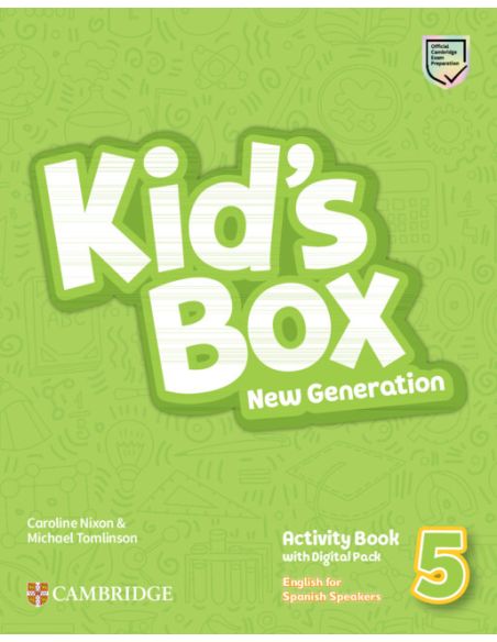 Kid'S Box New Generation English For Spanish Speakers Level 5 Activity Book With Home Booklet And Digital Pack