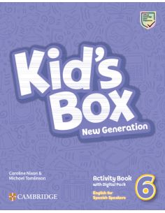 Kid'S Box New Generation English For Spanish Speakers Level 6 Activity Book With Home Booklet And Digital Pack 2