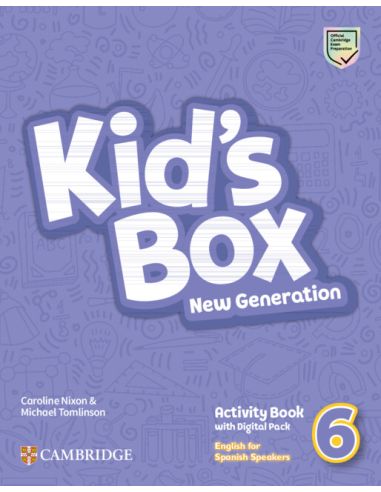 Kid'S Box New Generation English For Spanish Speakers Level 6 Activity Book With Home Booklet And Digital Pack