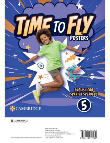 Time to Fly Level 5 Posters English for Spanish Speakers