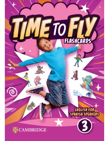 Time to Fly Level 3 Flashcards English for Spanish Speakers