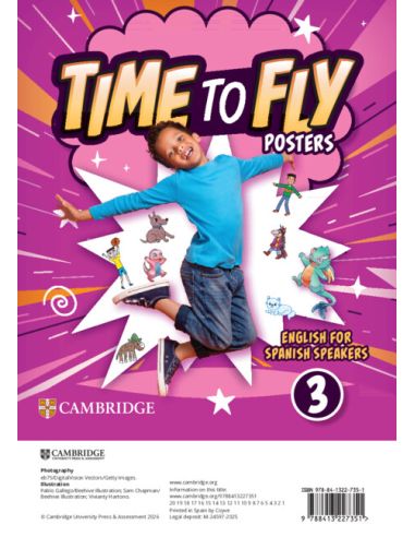 Time to Fly Level 3 Posters English for Spanish Speakers