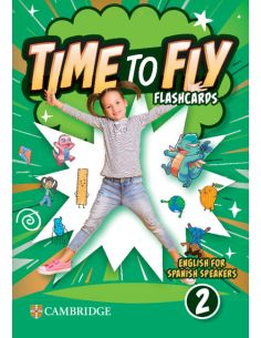 Time to Fly Level 2 Flashcards English for Spanish Speakers